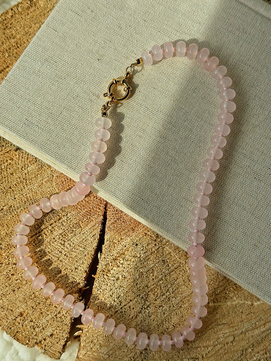 Guava Rose Quartz Gemstone