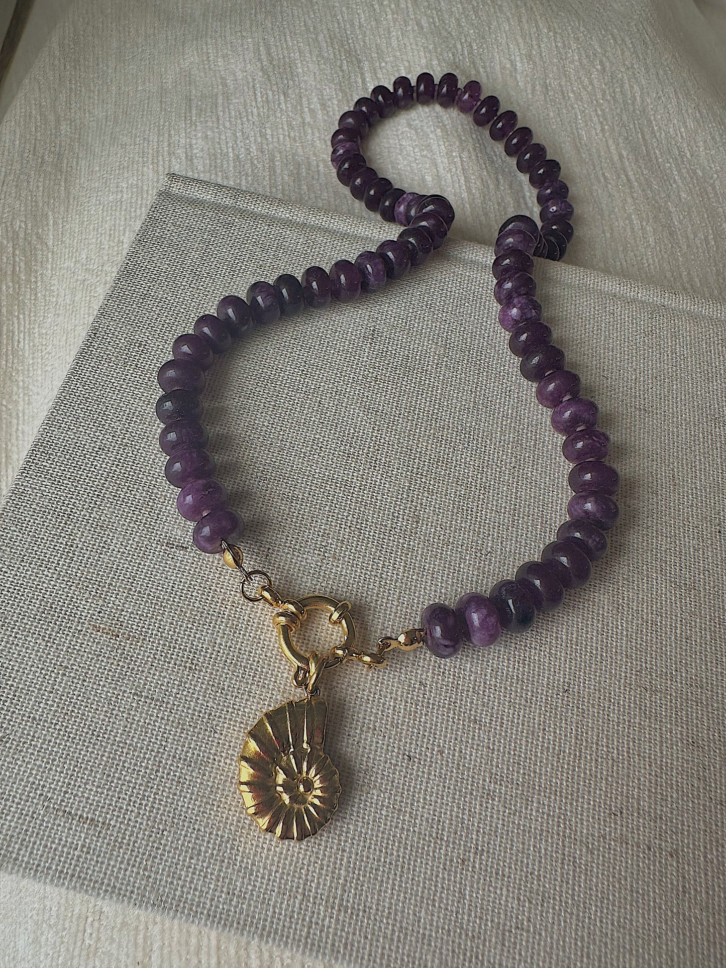 Royal Grape Jade Gemstone