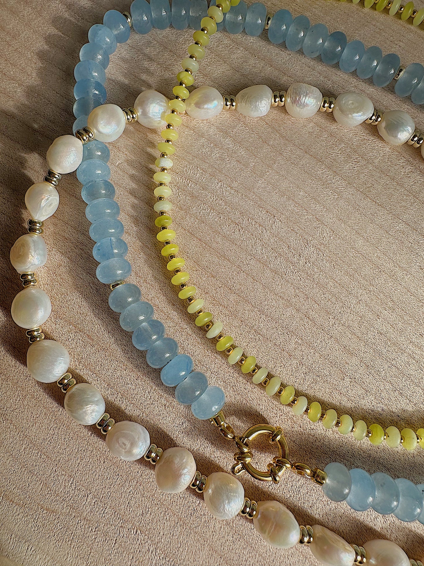 Blue Coconut Jade Gemstone