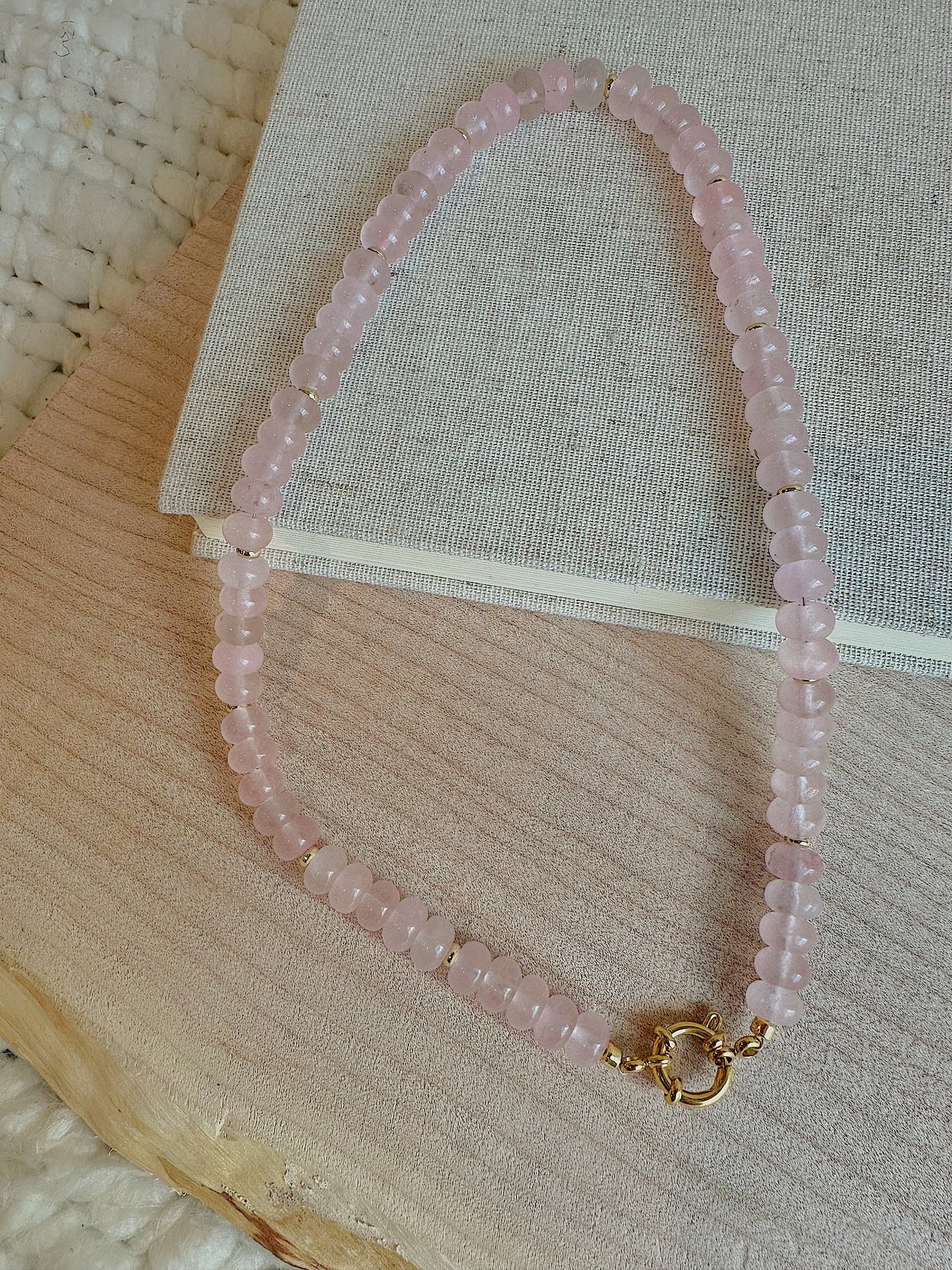 Guava Rose Quartz Gemstone