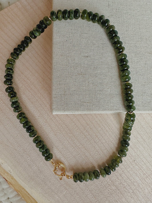 Sushi Roll Jade Gemstone